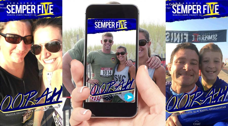 Semper Five Snapchat filter