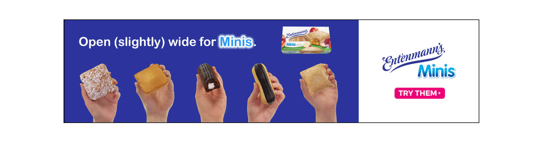 Entenmanns Minis Banner Ad