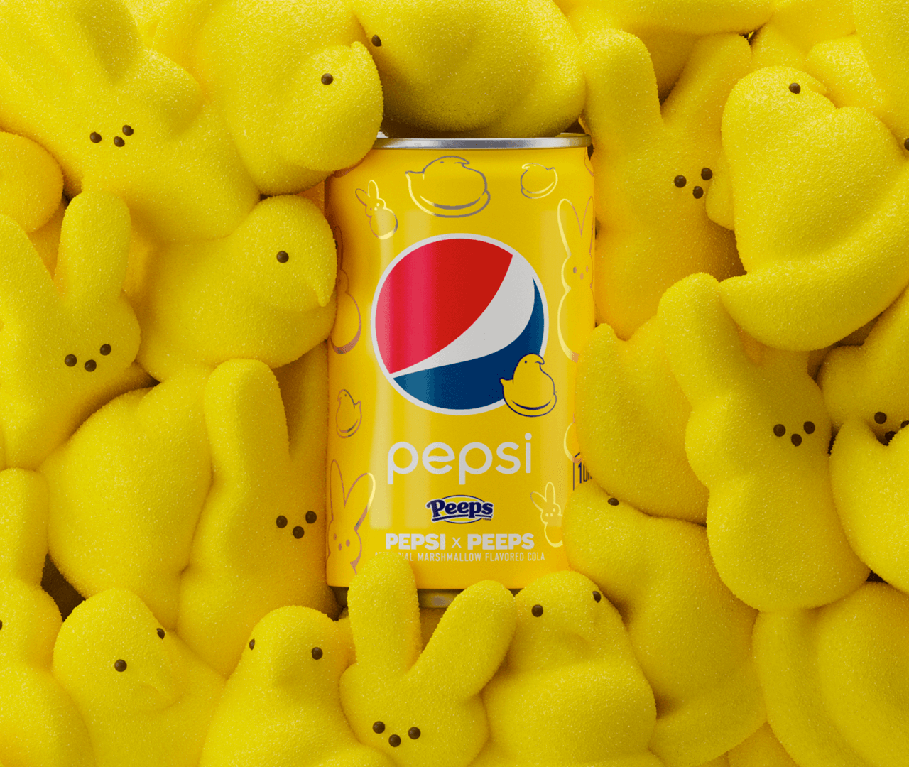The Newest & Sweetest Sign of Spring – PEEPS® Flavored Pepsi