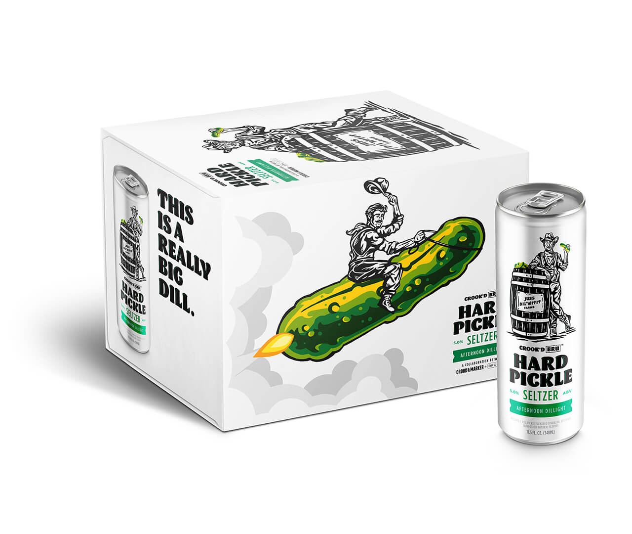 No longer an April Fools’ Joke: Pickle Hard Seltzer Becomes a Reality Following Consumer Demand