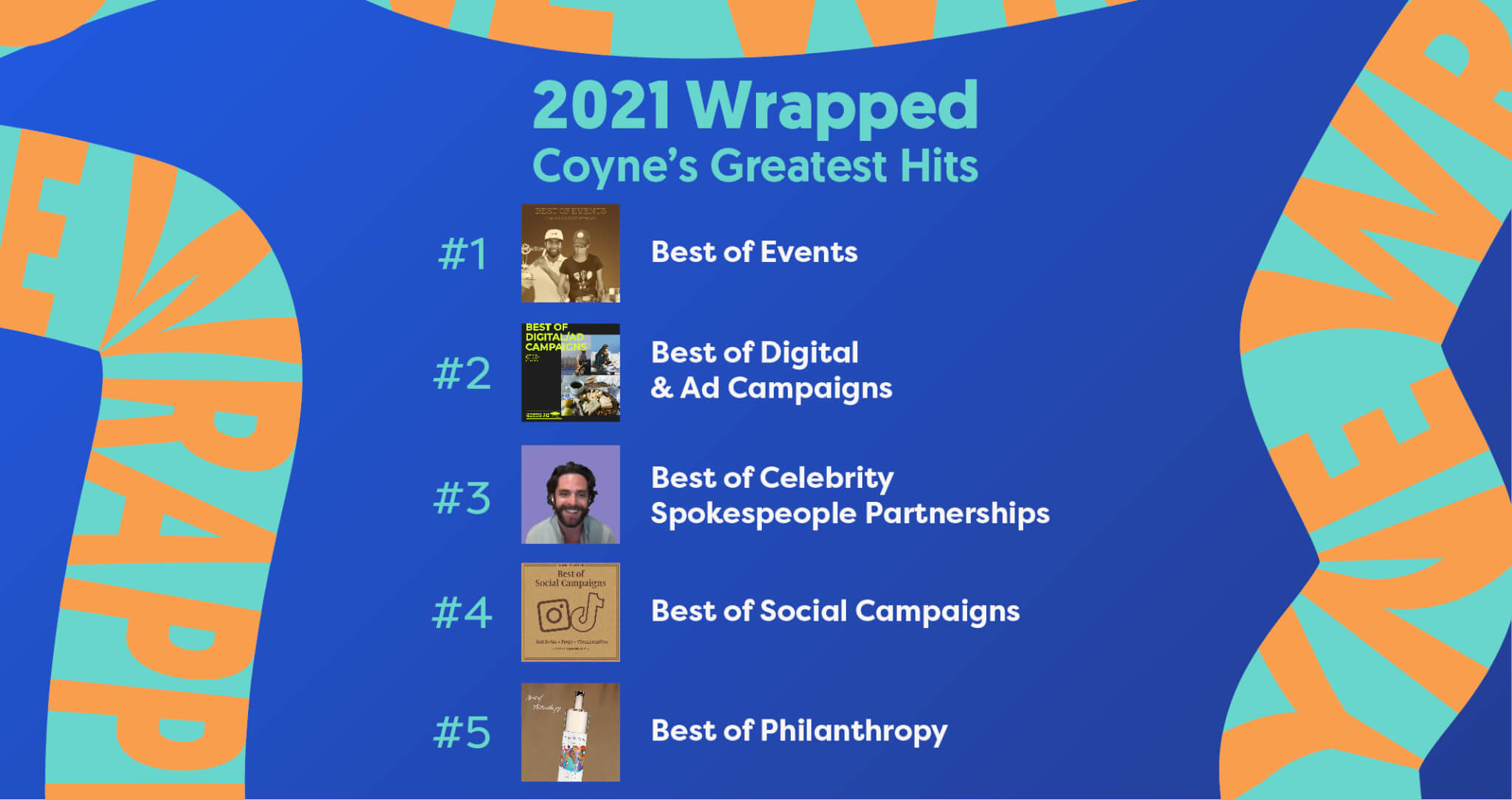 2021 Wrapped: Coyne’s Greatest Hits