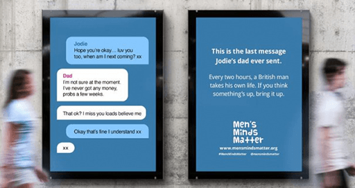 Men’s Minds Matter launches bold suicide-prevention campaign