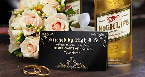 Miller High Life Wants to Ordain You as a Minister to Officiate Weddings