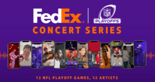 FedEx Taps TikTok Artists for NFL Playoff Halftime Shows