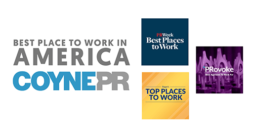 Coyne Public Relations Sweeps Best Place To Work Awards
