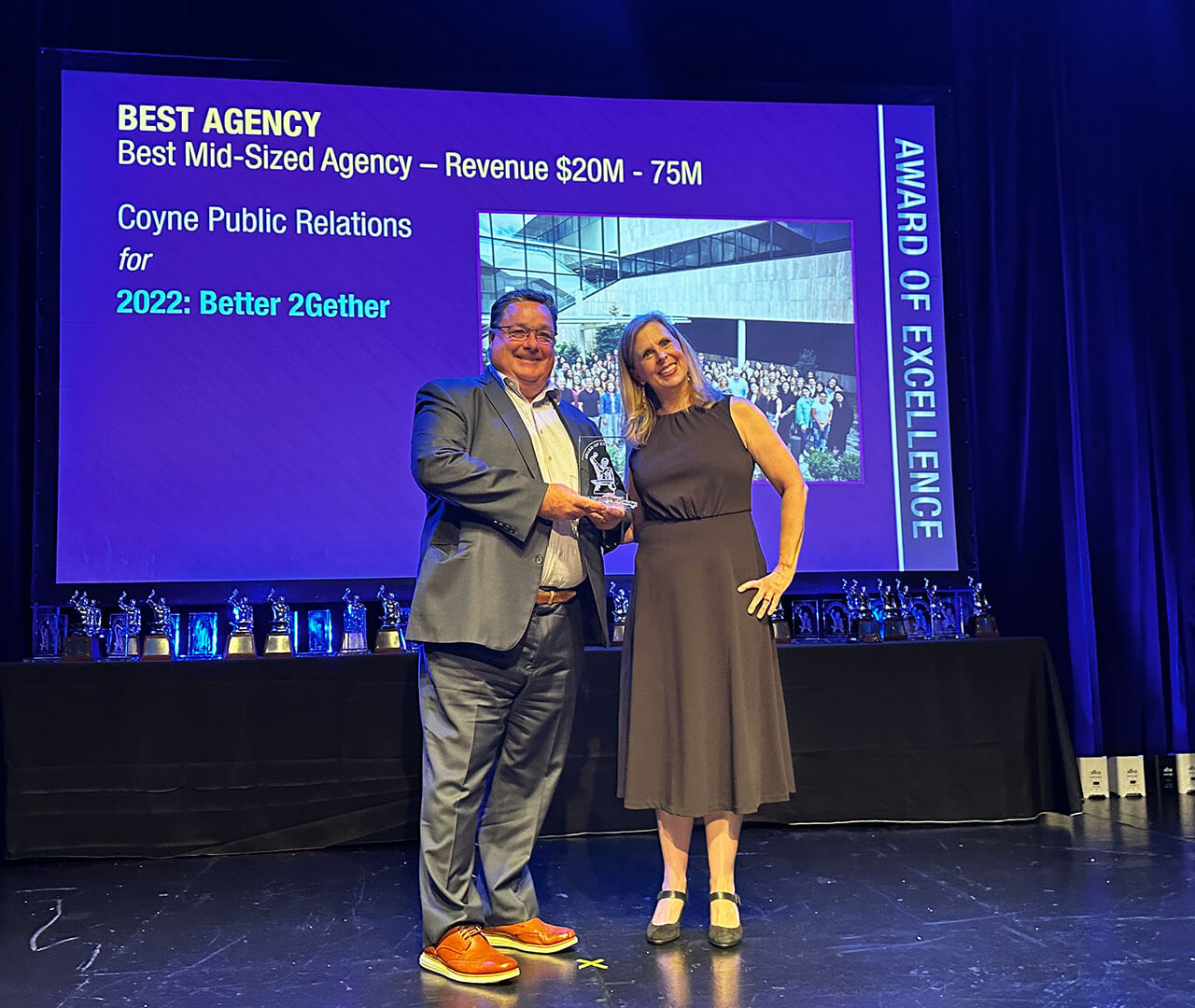 Coyne PR Wins Award of Excellence for Best Mid-Sized Agency at 2023 PRSA Anvil Awards