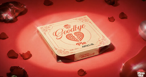 Pizza Hut Delivers ‘Goodbye Pies’ for Valentine’s Day Breakups