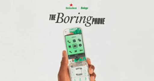 Heineken and Bodega Drop a Boring Phone to Help Gen Z Switch Off and Party