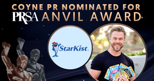 Coyne PR and StarKist Named Finalist for Prestigious PRSA Anvil Award