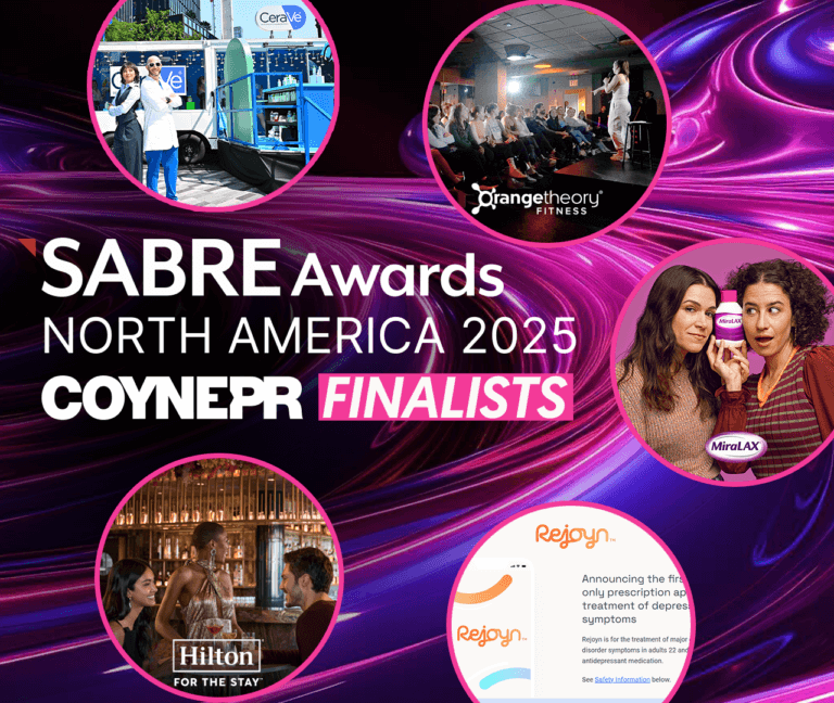 Coyne Honored with Five SABRE Finalists
