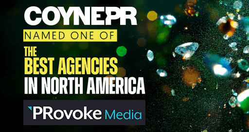 Coyne Public Relations Named One of PRovoke Media's Best Agencies in North America