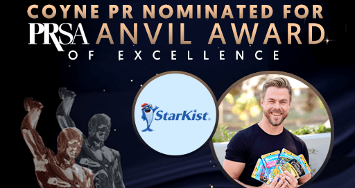 Coyne PR and StarKist Win Prestigious PRSA Anvil Award of Excellence