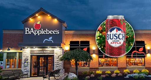 Run! Busch Light Apple is at your Local Neighborhood BApplebee’s!