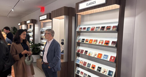 Audible Opens First 'Bookless Bookstore' to Bring Audiobook Fandom Offline