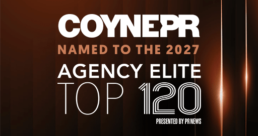 Coyne Public Relations Named to the 2027 PRNEWS Agency Elite Top 120 for the Seventh Straight Year